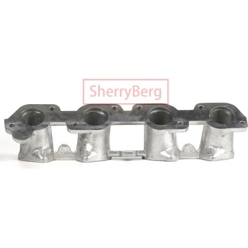 SherryBerg Inlet Manifold for VOLVO B21/B23/B230 twin Weber Fajs 45 DCOE EMPI Dellorto DHLA intake carbuettor CARB CARBURADOR
