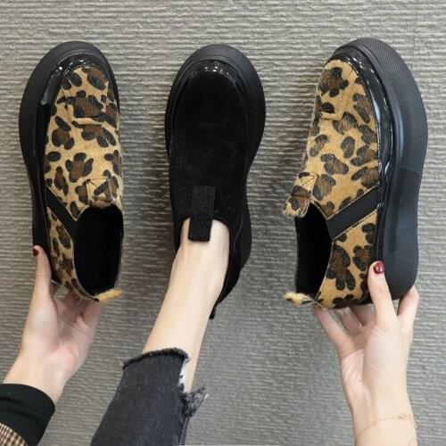 2020 Suede Women Boots Winter Warm Short Ankle Boots Flats Shoes Women Thick Heel Waterproof Boots Round Toe Slip On