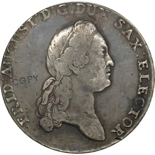 1775 Germany Cupronickel Plated Silver Collectibles Copy Coin