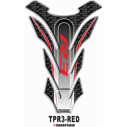 3D Motorcycle Sticker Gas Fuel Oil Tank Pad Protector waterproof Decal For YAMAHA R3 Fishbone Protective Decals