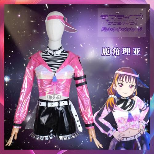 Anime LoveLive!Sunshine! Students Idol Saint Snow Kazuno Leah Party Uniform Cosplay Costume Halloween Women Free Shipping 2020