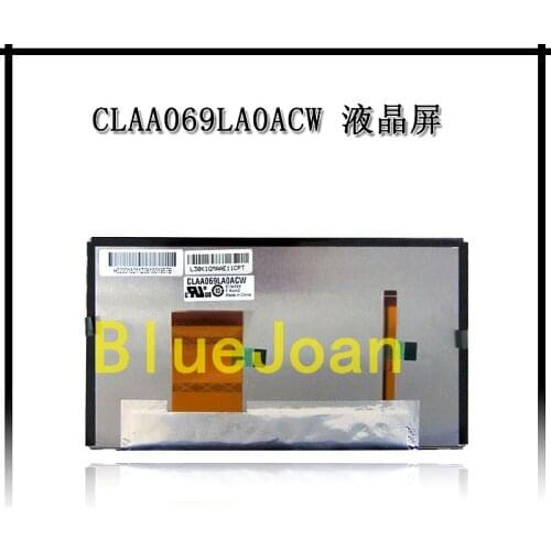 Free shipping Brand new 6.9Inch LCD display CLAA069LA0ACW screen for BYD S6 Car DVD GPS navigation Audio LCD moudles LCD display