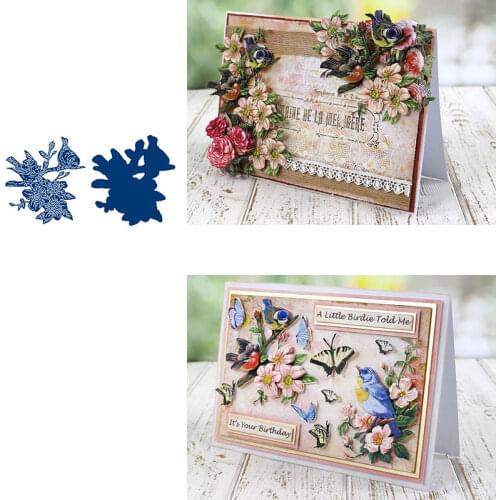 Bloom Spring Flowers New Metal Cutting Dies for DIY Scrapbooking Crafts Dies Cut Stencils Maker Photo Album Template Handmade