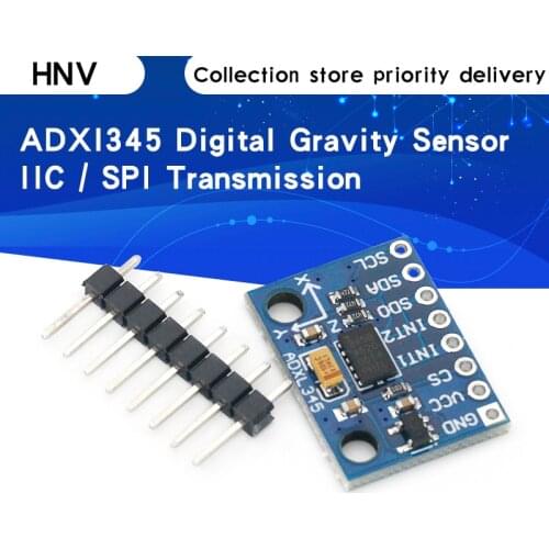 GY-291 ADXL345 Digital triaxial acceleration of gravity inclination Module IIC / SPI transmission