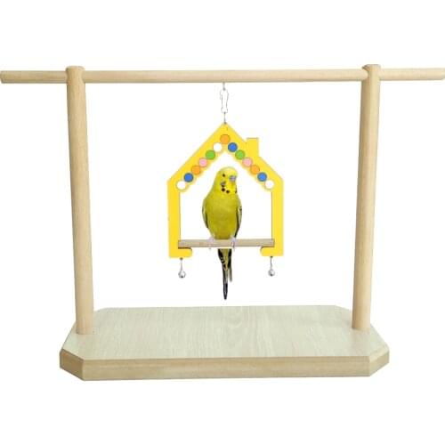 Wood Budgie Tüneği Wishbone Roost Game Park
