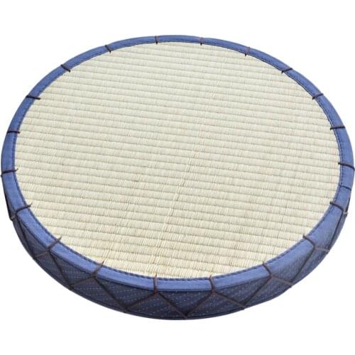 Round Seat Cushions Meditation Cattail Hassock Futon Natural Rushes 40CM Home Decor Spring Summer Straw Sitting Cushion