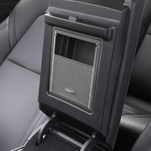 Car Armrest Box Storage Box Modification Car Central Control Box Central Storage Box Armrest Box Hidding Storage Box For Model3