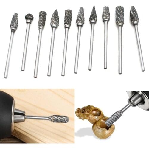1pcs Wood Carving Milling Cutter Set Durable Routing Router Bits Burr Milling Cutter for Rotary Engraving Machine Tool