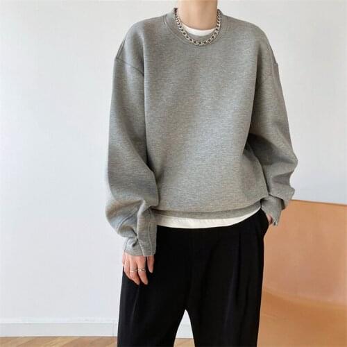 2021 New Autumn Fashion Female Pullovers High Quality Loose Women Sweatshirt Solid Color Casual Elegant Ladies Sweatshirt T332