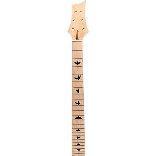 New 1Pcs Guitar Neck Solid Wood Maple 22 Fret 24.75 Inch Truss Rod for Electric Guitar
