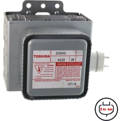 Original Microwave Oven Magnetron For TOSHIBA 2M248J Wind Cold Industrial Microwave Oven Parts