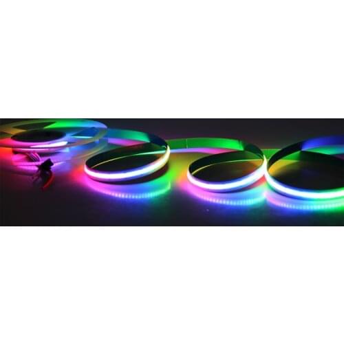 COB/FOB Full color Strip(Same as SK6812) RGB smart dream color magic Digital 5V Addressable LED Strip