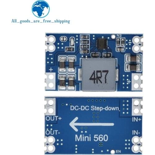 High Efficiency Output 3.3V 5V 9V 12V 5A mini560 Step Down DC-DC Converter Voltage Regulator Buck Stabilized Power Supply Module