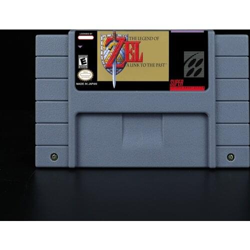 The Legend of Zeldaed A Link to the past Parallel Worlds Goddess of Wisdomed BS Remix - RPG Game Card US Version Battery Save