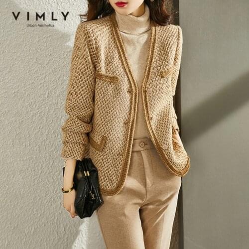 Женские короткие пальто Vimly China At AliExpress