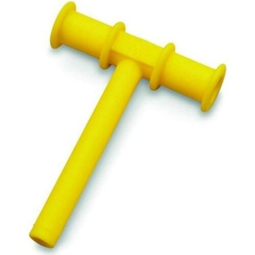 Yellow Chewing Tube Oral Motor Speech Tool Autism Sensory Therapy Toys Special Needs ADHD BPA Free Material