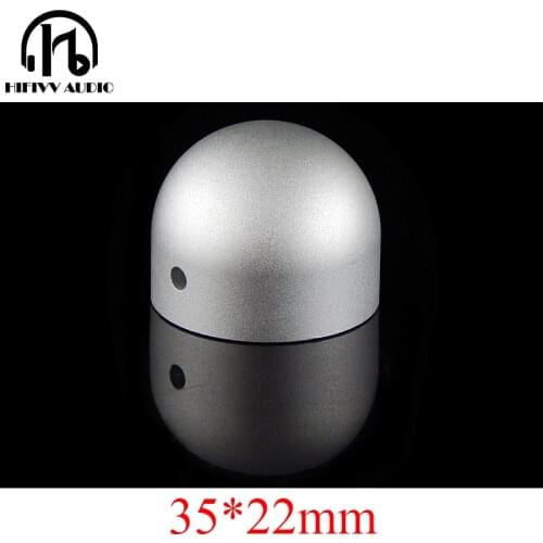 HIFI Audio AMP Aluminum Volume Knob 1pcs Diameter 35mm Height 22mm Audio Amplifier Potentiometer Knob