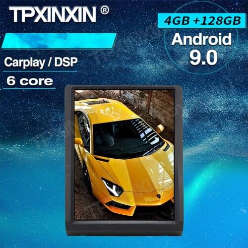 128GB For Toyota Land Cruiser LC70/LC75/76 Tesla Style Android 9 Car GPS Navigation Stereo Headunit Multimedia Player Auto Radio