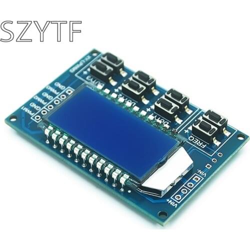 3-channel PWM pulse frequency duty cycle adjustable module square wave rectangular wave signal generator