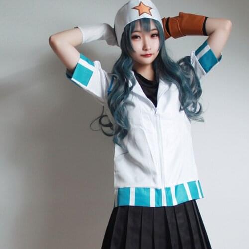 Anime Aotu World Ray Fan Game Cosplay Costume Skirt Coat Wig Daily Women Carnival Party Uniform Brand New