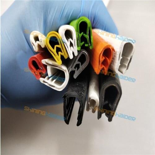Free shipping 10m 9mm width 10mm height 504U6 U type rubber sealing strip for cars or table etc