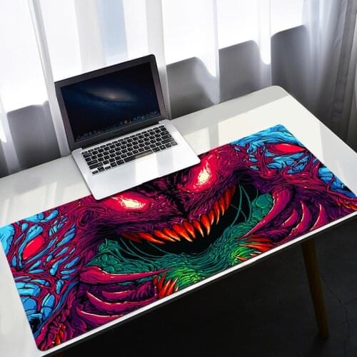 Hyper Beast Extended Mouse Pad Computer Gamer Gaming Laptop Accessories Carpet Keyboard Large Keyboard Desk Mat Xxl Pc Pad Anime