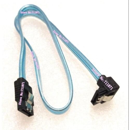 Pure copper 50cm 90 degree bend 3.0 SATA Cable Line Male to male 3.0 6Gbps SATA3 Line cable SATA Revision 3.0 Date line cable