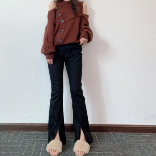 KADUWAKI Womens High Jeans