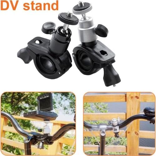 New Motorcycle Bicycle Handlebar Clip Mount For Gopro Hero 7 6 5 1/4 "Tripod Head Bicycle Clip Mount For Session/Action Camera