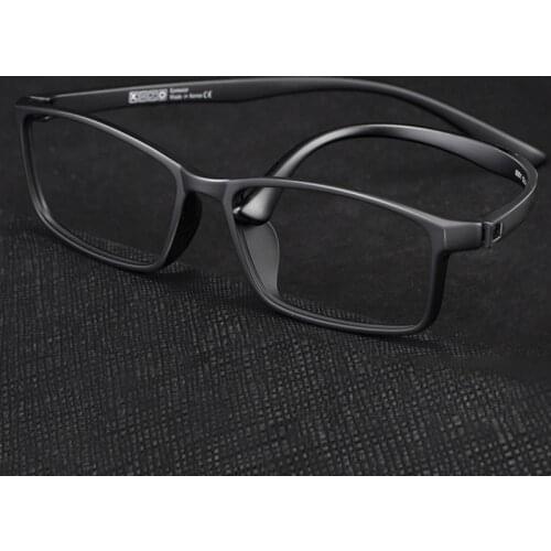 TR90 Transparent Glasses Frame Men Women Full Rim Clear Lens Myopia Eyeglasses Vintage Square Optical Spectacle Frames Eyewear