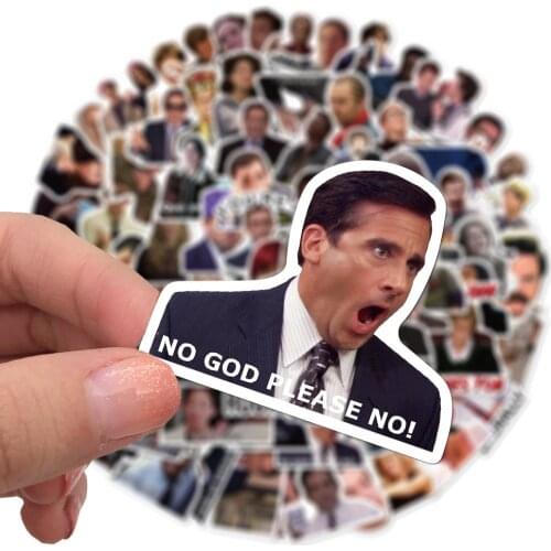 10/50/100Pcs Funny TV Show Meme Stickers Laptop Suitcase Graffiti Skateboard Luggage Waterproof PVC Stickers Kids Gift Toys