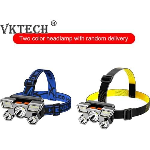 350LM COB LED Headlamp Waterproof USB Rechargeable Head Light Portable Headlight Torch for Outdoor Night Fishing Hiking Lighting