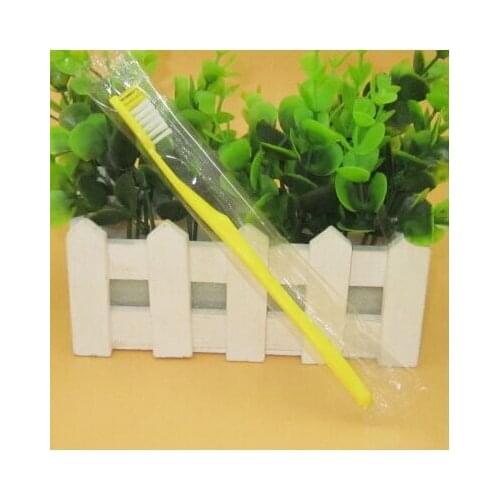Free Shipping 100pcs/lot disposable Hotel Toothbrush Independent Package
