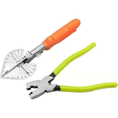 45 to 90 degree angle shear miter wire groove cutter hand shear multifunctional PVC PE plastic pipe Plumbing tool