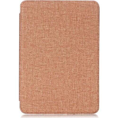 P82A Flip Cloth Pattern Protective Cover Smart Case Protector for Amazon Kindle Paperwhite (2018) E-book Reader Accessories