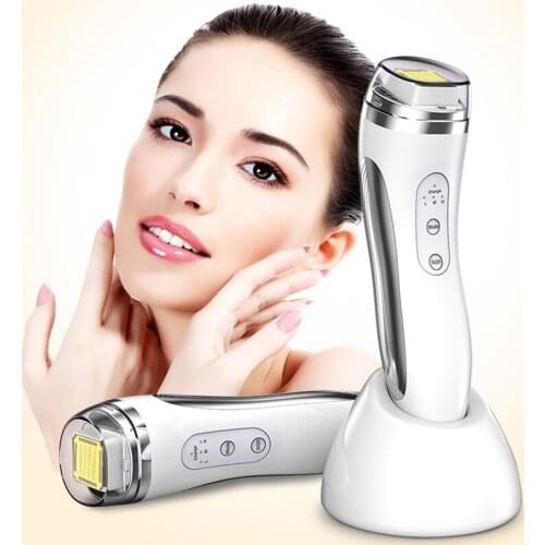 Rechargeable Dot Matrix RF Radio Frequency Face Skin Lifting Tightening Wrinkle Removal Anti-Aging Facial Beauty Massager