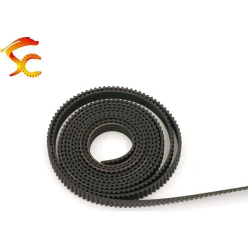 High Quality 2meters GT2-6mm open timing belt width 6mm GT2 2GT for 3D printer Free shipping