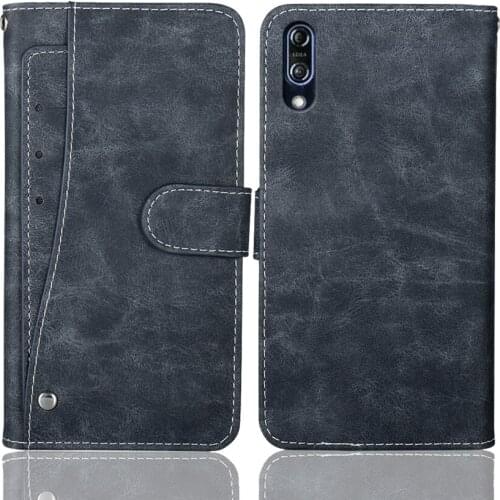 Luxury Wallet SANTIN 11 XS MAX Case 6.18" Vintage Flip Leather Business Protective Cover For SANTIN 11 XS MAX Case Card Slots