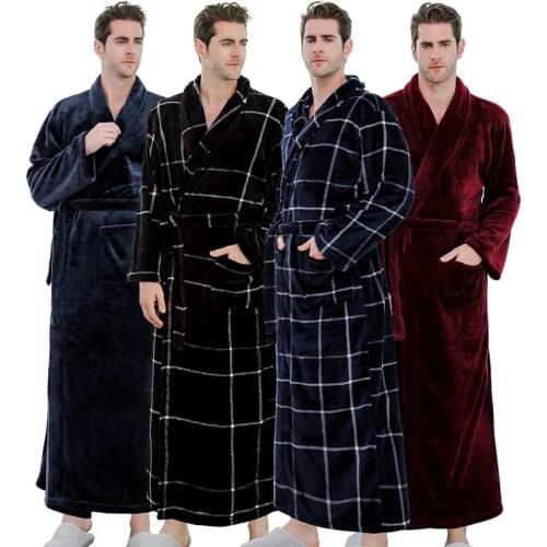 Sayaxiga Men's Bathrobes