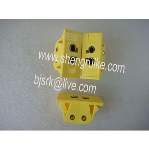 Universal Panel K thermocouple Connector Female yellow Color OMEGA Type