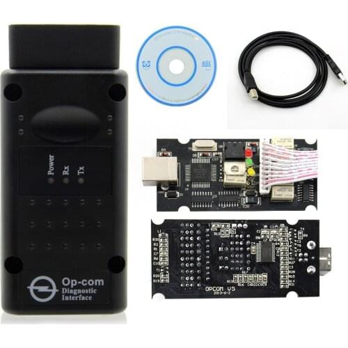 Op com V1.65 V1.78 V1.99 with PIC18F458 FTDI op-com OBD2 Auto Diagnostic tool for Opel OPCOM CAN BUS V1.7 can be flash update
