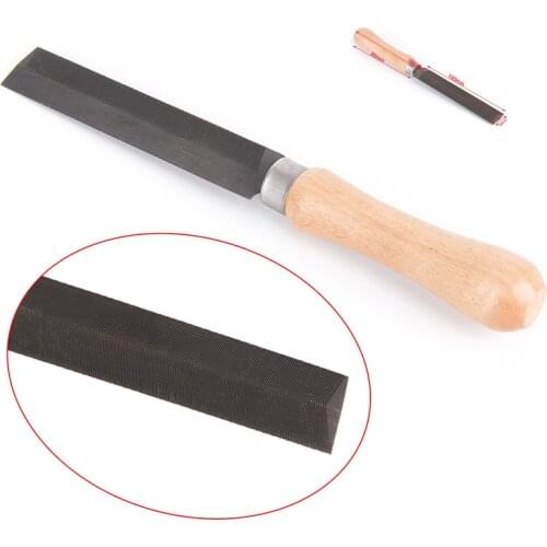 High Quality HOT!Electric Acoustic Guitar Bass Nut Rhombus File Luthier Tool 19 cm Nut Saddle Slot Filing Repair Tool