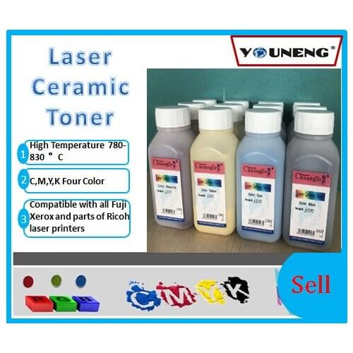 High Temperature 800 Degree Ceramic Toner Powder Compatible for Xerox laser printers and Ricoh printers