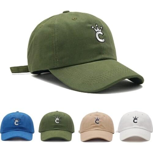 Womens Summer Snapback Green Mens Baseball Cap High Crown Embroidery Hip hop Denim Fabric Popular Cap Male Sports Sun Hat
