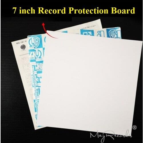 10PCS 7 inch Record Vinyl EP Protection Board White Cardboard