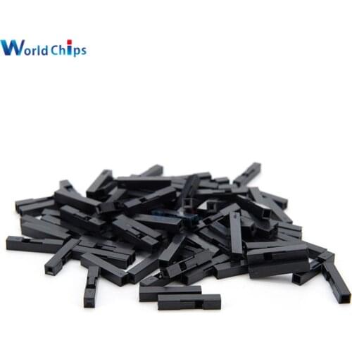 100Pcs 2.54mm 1P Pitch Dupont Jumper Wire Cable Housing Female Pin Contor