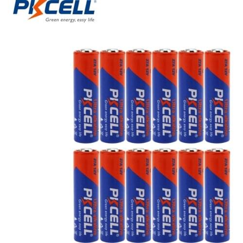 12PC 27A 12v battery A27 MN27 MS27 ALK27A A27BP L828 Battery Alkaline Batteries For Doorbell Remote Control Flshalight PKCELL