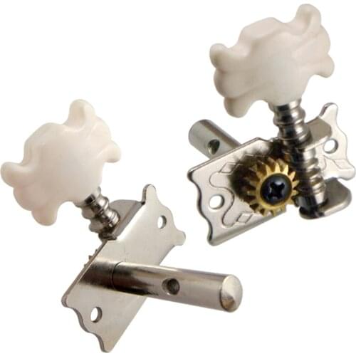 6Pcs Tuning Pin Semi Closed Alloy For Acoustic Guitars Tuner Keys