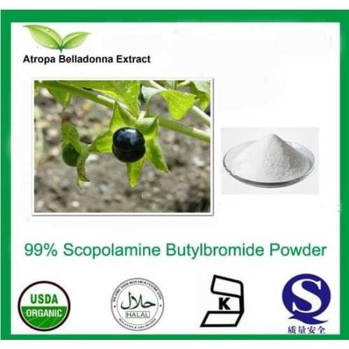 99% Scopolamine Butylbromide Extract Powder From Belladonna 5g Pack