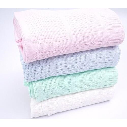 Bamboo Cotton Baby Blanket,soft Solid Newborn Infant Swaddling Towel Receiving Blankets 200*170cm
